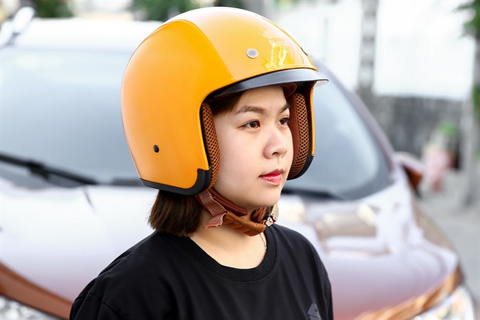 Mũ 3/4 size L Royal M139 vàng Màu Vàng