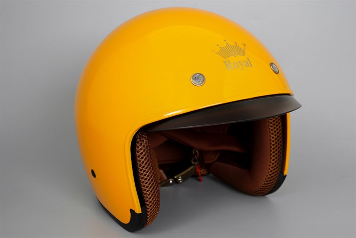 Mũ 3/4 size L Royal M139 vàng Màu Vàng