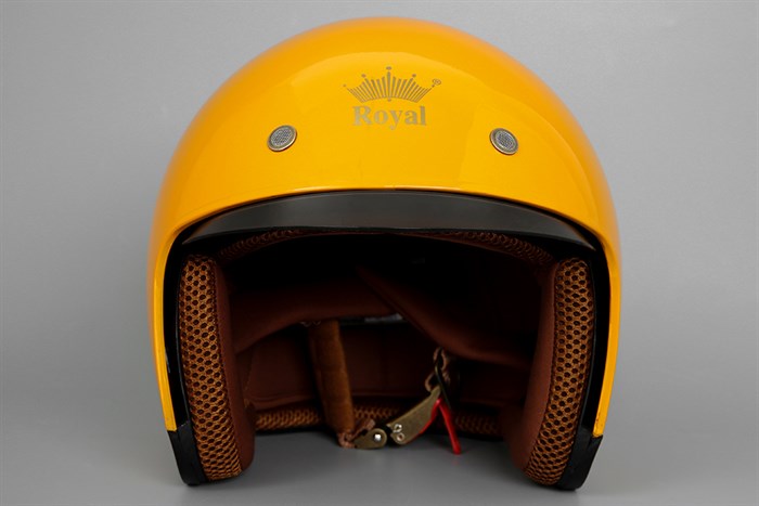 Mũ 3/4 size L Royal M139 vàng Màu Vàng