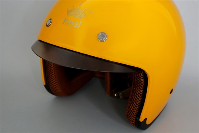 Mũ 3/4 size L Royal M139 vàng Màu Vàng