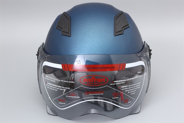 Mũ 1/2 size L Boss ATN12K xanh đen Màu Xanh đen