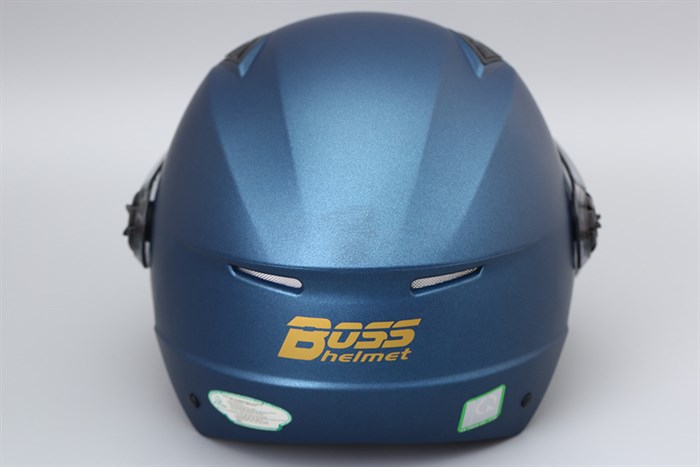 Mũ 1/2 size L Boss ATN12K xanh đen Màu Xanh đen