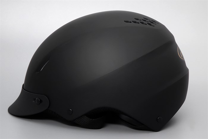 Mũ 1/2 size L Asia MT-155 đen mờ Màu Đen