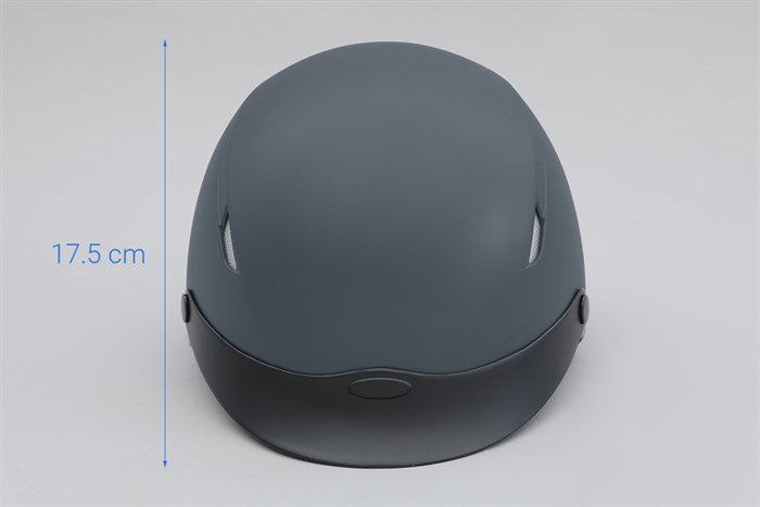 Mũ 1/2 size XL Delites ATN10 xám Màu Xám