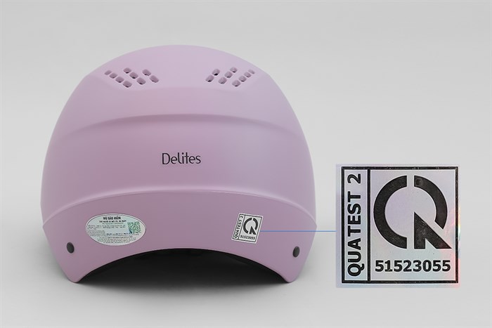 Mũ 1/2 size L Delites ATN10 tím Màu Tím