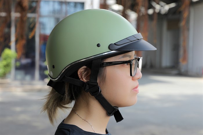 Mũ 1/2 size L Delites ATN04 xanh lá Màu Xanh lá