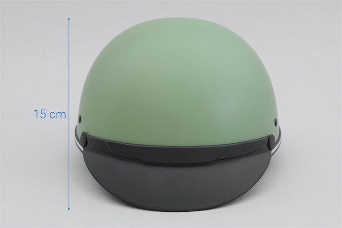 Mũ 1/2 size L Delites ATN04 xanh lá Màu Xanh lá