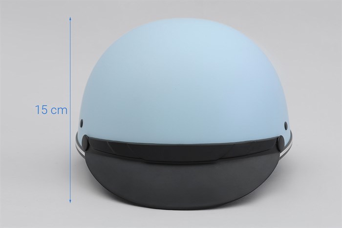 Mũ 1/2 size L Delites ATN04 xanh dương nhạt Màu Xanh dương nhạt