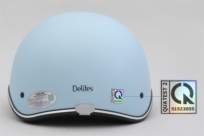 Mũ 1/2 size L Delites ATN04 xanh dương nhạt Màu Xanh dương nhạt