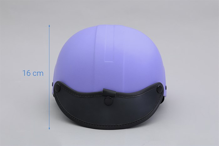 Mũ 1/2 size L Delites ATN05 tím xanh Màu Xanh tím