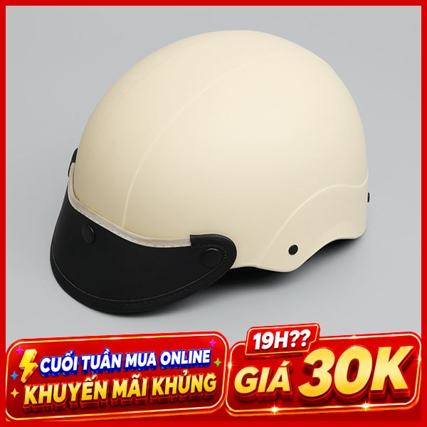 Mũ 1/2 size XL Delites ATN05 vàng sữa