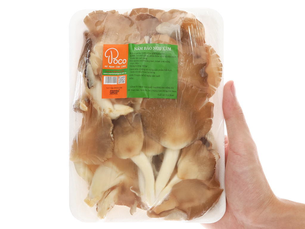 Nấm bào ngư xám gói 300g 18