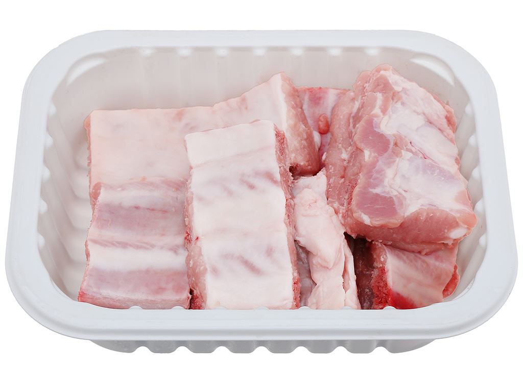 Sườn non heo C.P khay 500g (5-7 miếng) 3