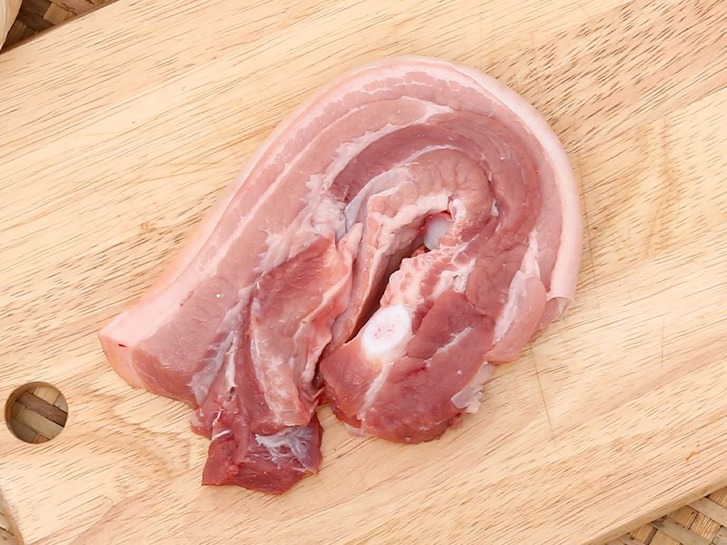 Ba rọi heo rút sườn G khay 300g 0