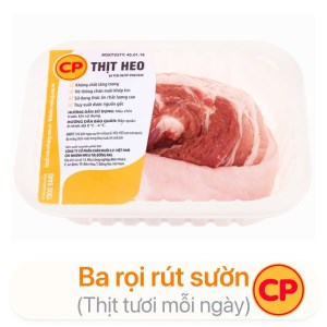 Ba rọi heo rút sườn C.P khay 500g giá tốt tại Bách hoá XANH