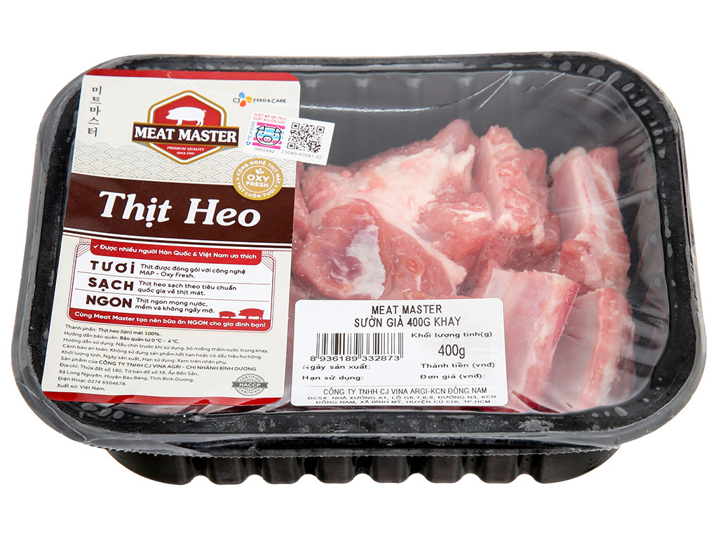 Sườn già heo Meat Master 400g (8-10 miếng) 17