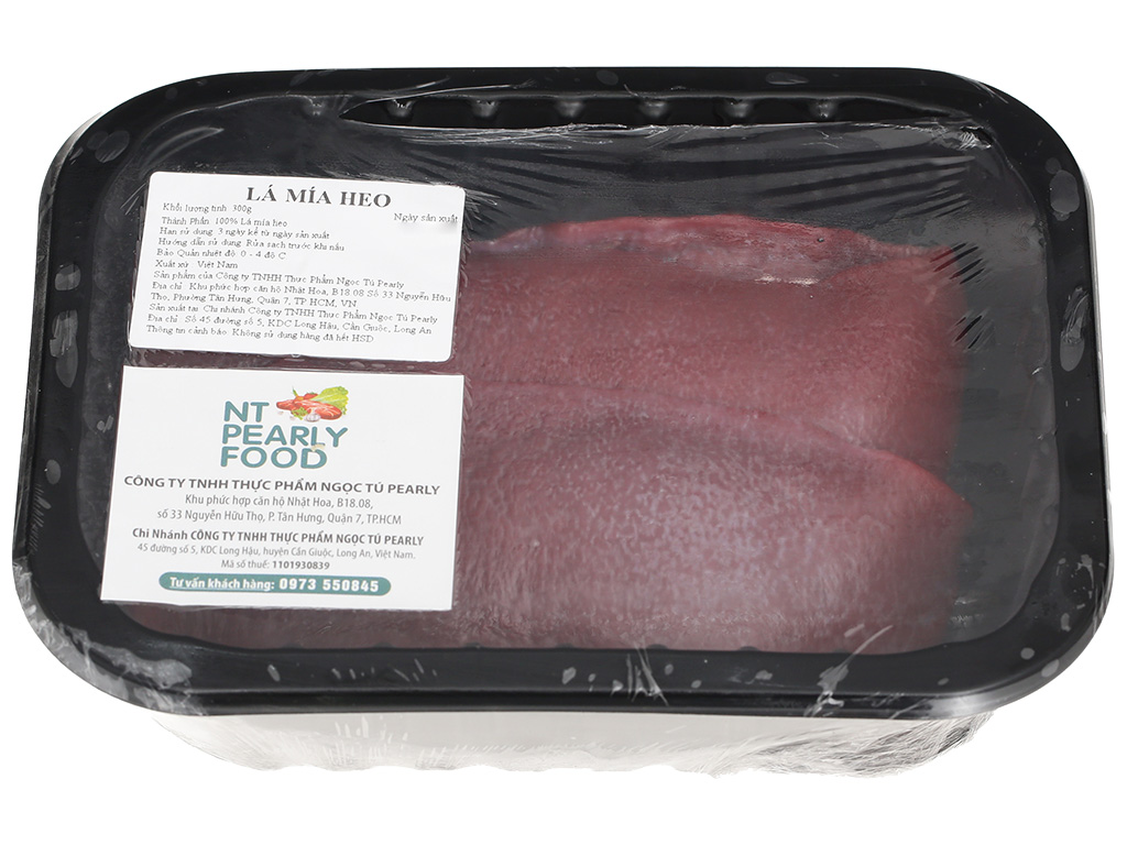 Lá mía heo NT Pearly Food 300g 2