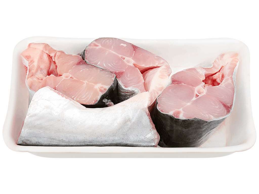 Cá basa cắt khúc khay 500g 15