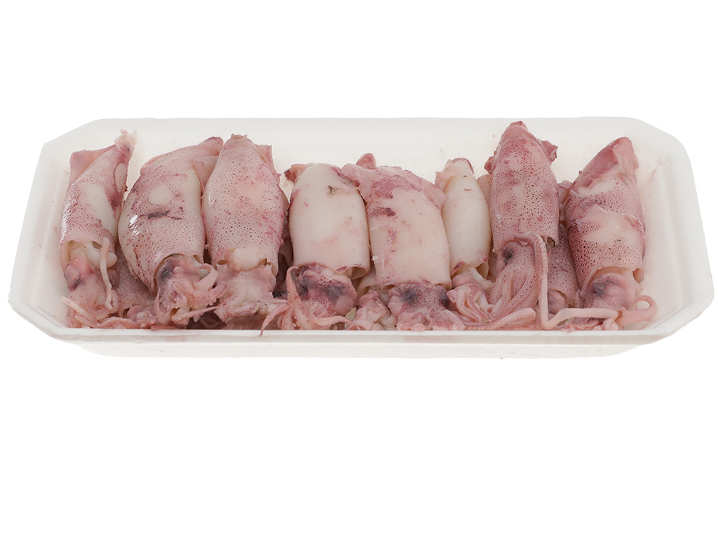 Mực ghim hấp vỉ 200g 3