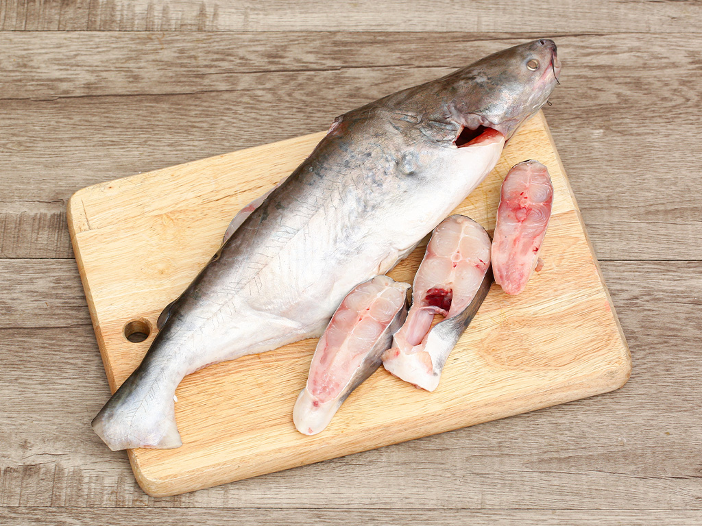 Cá hú nguyên con làm sạch 1.2kg 8