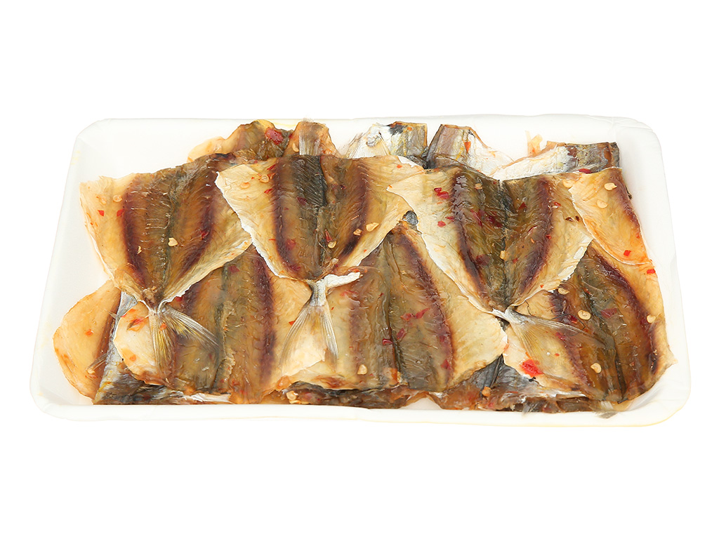 Khô cá chỉ vàng tẩm gia vị khay 200g (36 - 40 con) 2