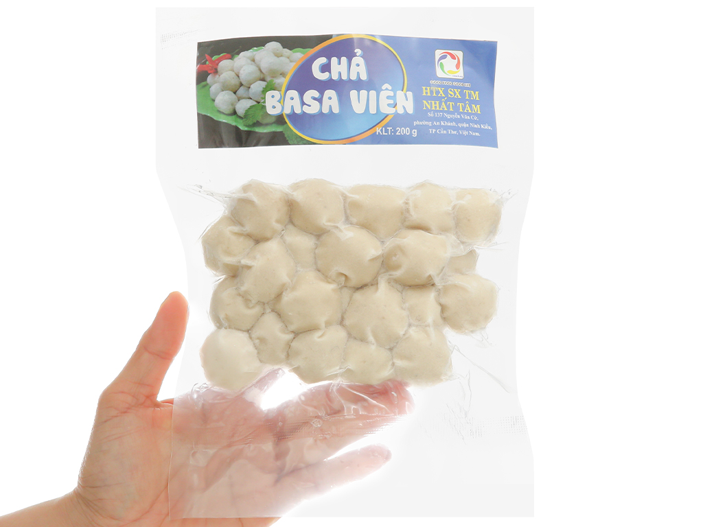 Chả basa viên Nhất Tâm gói 200g 5