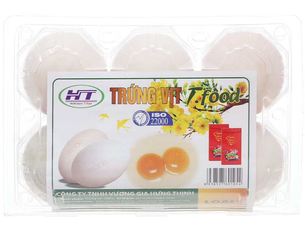 Hộp 6 trứng vịt T.Food 3