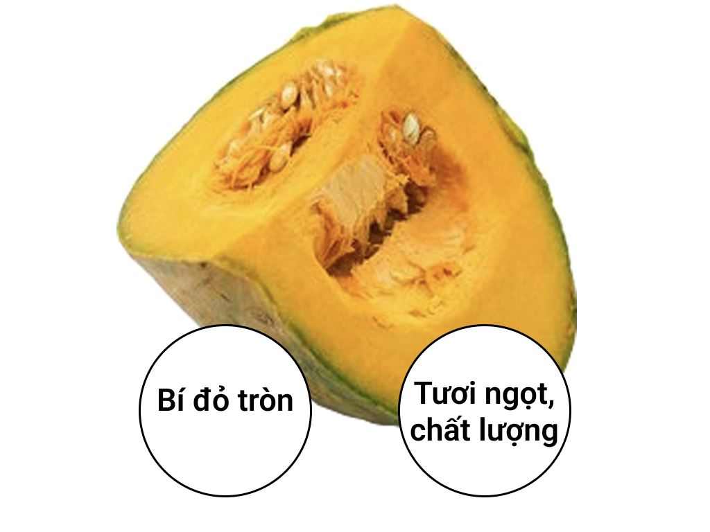 Bí đỏ tròn túi 500g 1