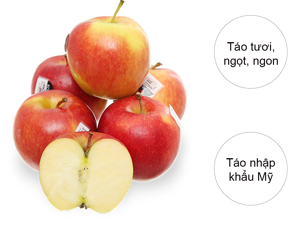 Táo Koru nhập khẩu 1kg (4-6 trái) giá tốt tại Bách hoá XANH