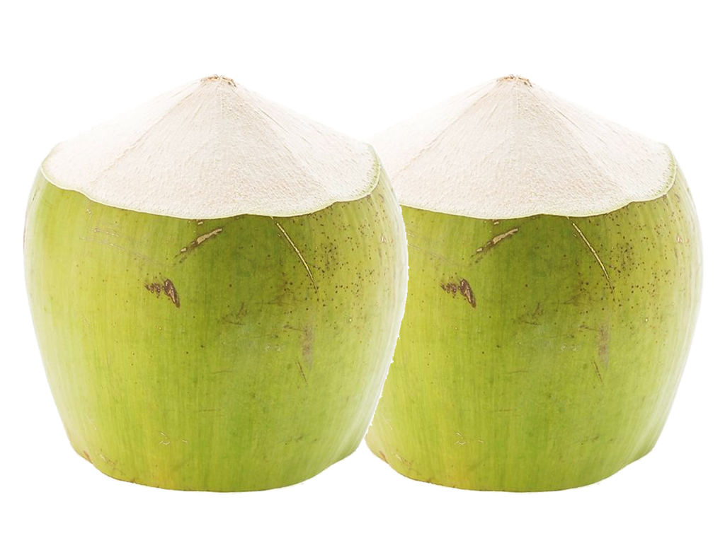 2 trái dừa xiêm từ 0.8kg - 1.1kg tại Bách hóa XANH