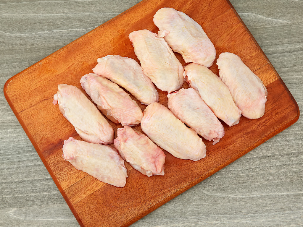 Cánh gà giữa nhập khẩu đông lạnh túi 500g (9-11 miếng) 4