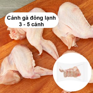 Cánh gà nhập khẩu đông lạnh 500g (3 -5 cánh)