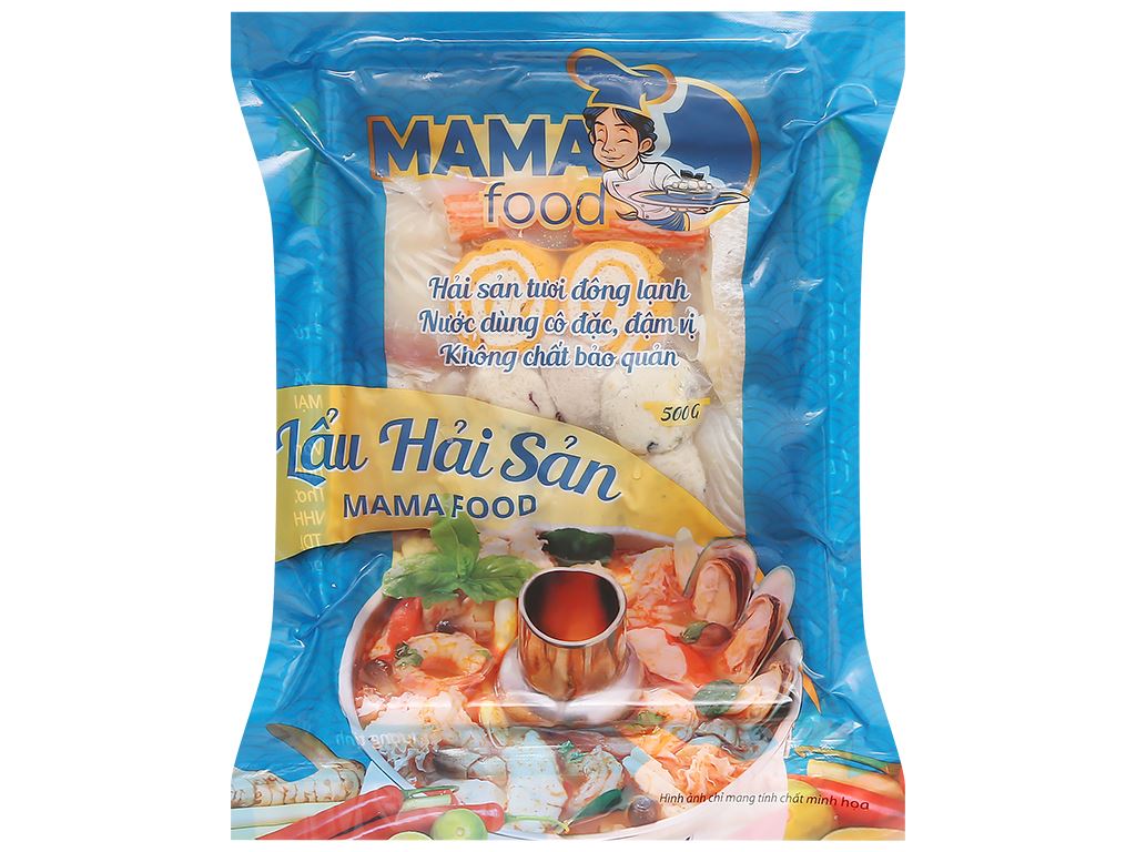 Lẩu hải sản Mama Food gói 500g 1