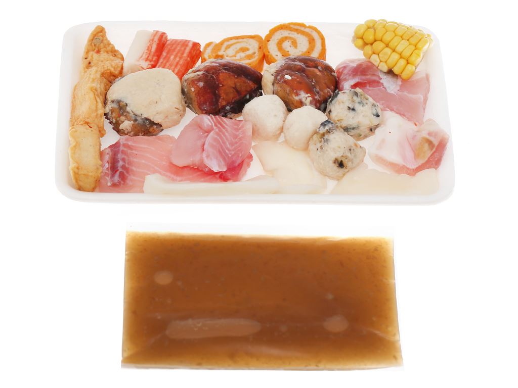 Lẩu cua đồng hải sản Mama Food gói 500g 5