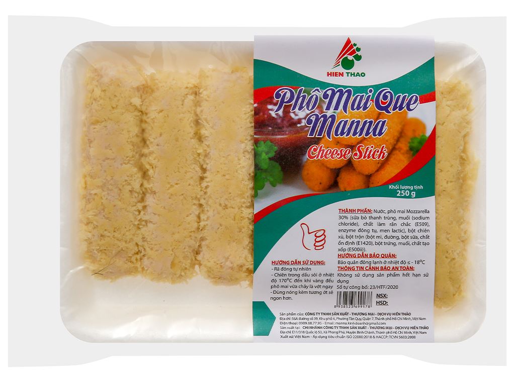 Phô mai que Manna khay 250g giá tốt tại Bách hoá XANH