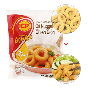 Cốm gà viên tròn CP gói 300g