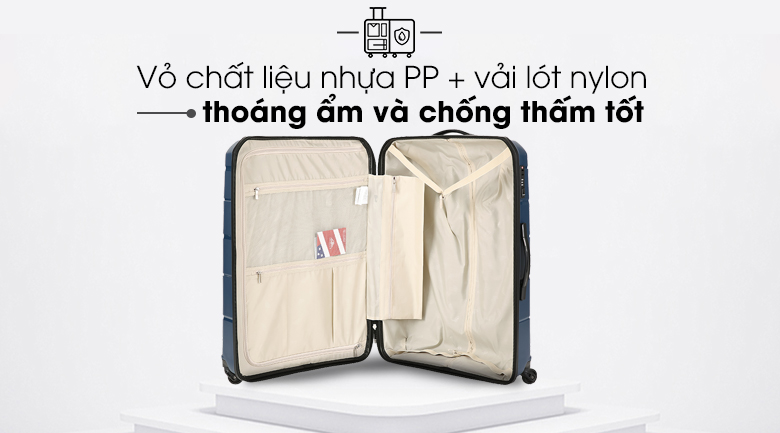 Vali nhựa 30 inch Stargo Jasper Z30 (Navy)