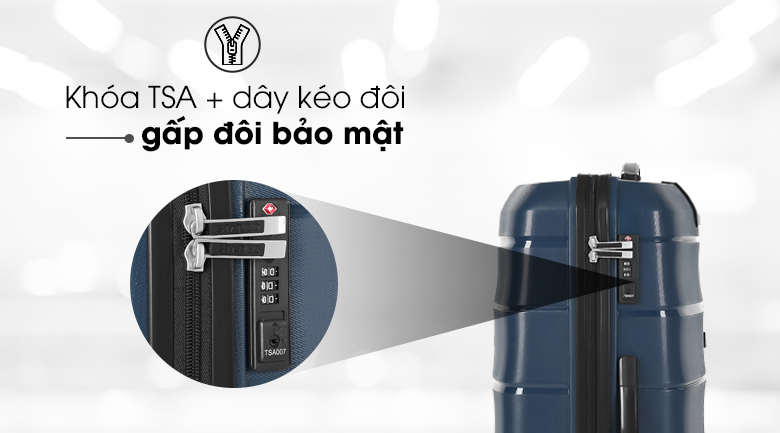 Vali nhựa 30 inch Stargo Jasper Z30 (Navy)