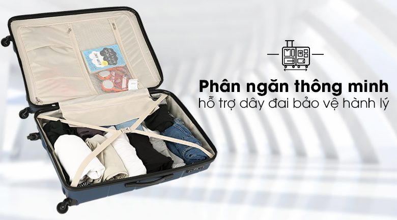 Vali nhựa 30 inch Stargo Jasper Z30 (Navy)