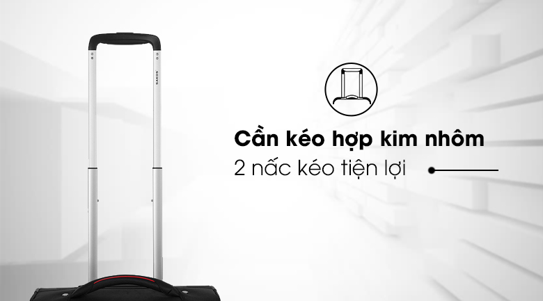 Vali vải 5 tấc Sakos Starline 5 FG00 (Đen)