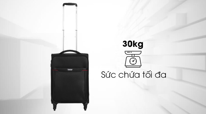 Vali vải 5 tấc Sakos Starline 5 FG00 (Đen)