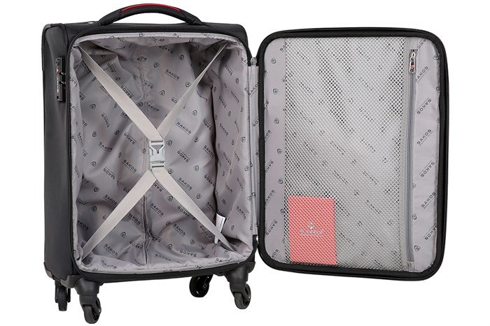 Vali vải 5 tấc Sakos Starline 5 FG00 (Đen)