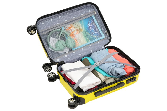 Vali nhựa 20 inch Hùng Phát 699 (Vàng)