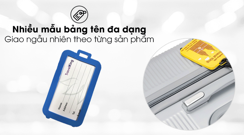 Vali nhựa 24 inch Hùng Phát 698 (Bạc)