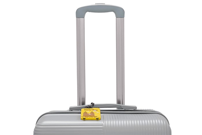 Vali nhựa 24 inch Hùng Phát 698 (Bạc)