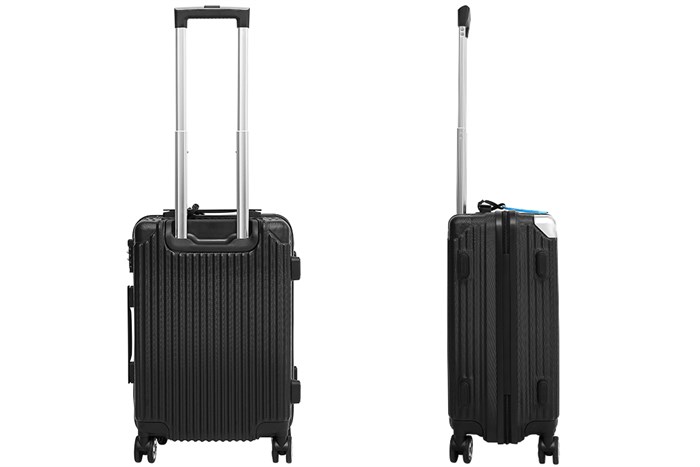 Vali nhựa 20 inch Hùng Phát 697 (Đen)