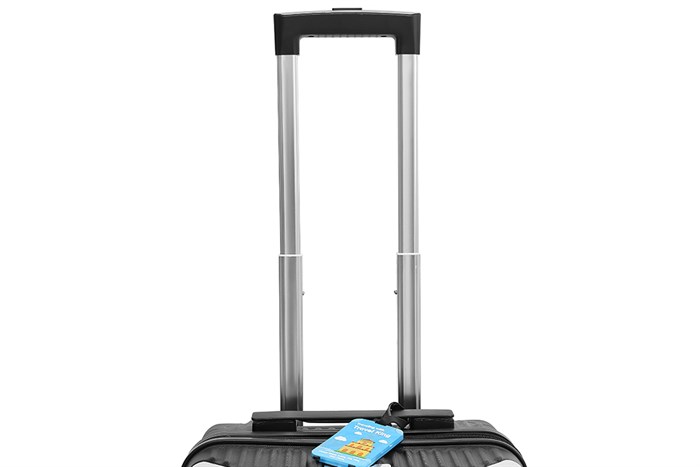 Vali nhựa 20 inch Hùng Phát 697 (Đen)