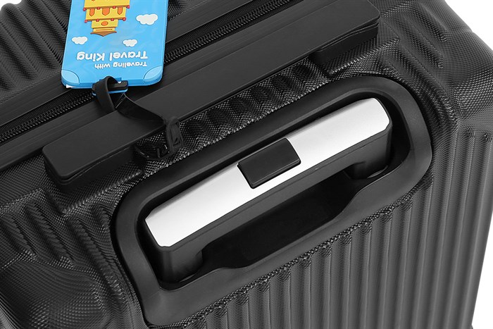 Vali nhựa 20 inch Hùng Phát 697 (Đen)