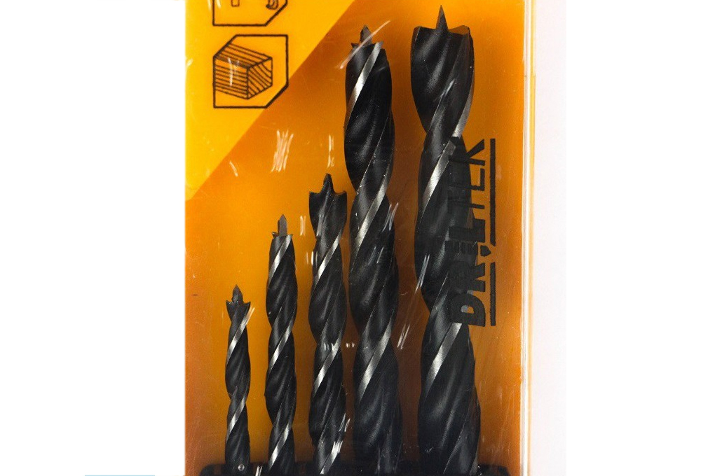 Mũi khoan gỗ Tolsen 75625 4-10 mm (bộ 5 mũi)