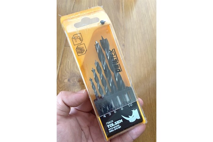 Mũi khoan gỗ Tolsen 75625 4-10 mm (bộ 5 mũi)